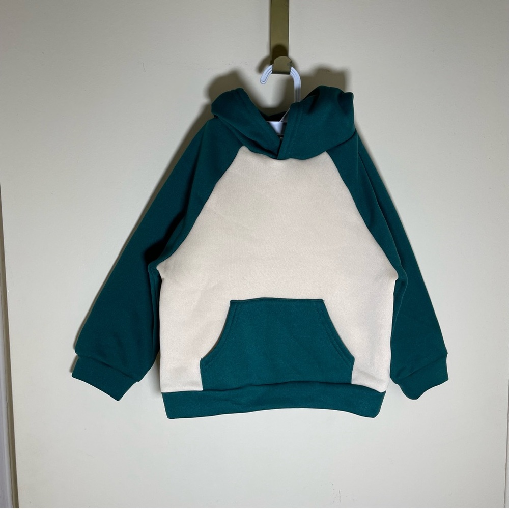 Sz 4Y Shein 3 pcs set boys Green Dinosaur Hoodie and Pants Set - Picture 10 of 16